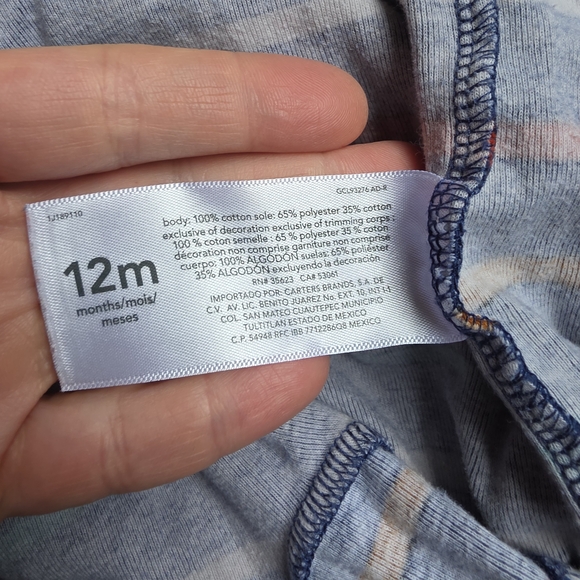 Carter's Sloth Sleep And Play - Picture 4 of 5